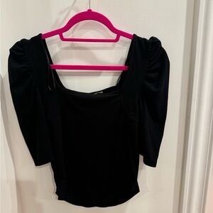 Free People Black Top